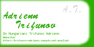 adrienn trifunov business card